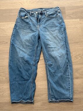 Old Navy Barrel Leg Jeans size 12